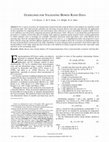 Research paper thumbnail of Guidelines for Validating Bowen Ratio Data