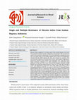 Research paper thumbnail of SCREENING SINGLE RESISTANCE OF Eleusine indica ON OIL PALM PLANTATION IN PADANG LAWAS AND TAPANULI SELATAN REGENCY INDONESIA