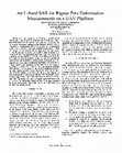 Research paper thumbnail of An L-band SAR for Repeat Pass Deformation Measurements on a UAV Platform