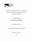 Research paper thumbnail of De aquí y de allá: identidades colectivas y performance  cultural en el activismo de migrantes de retorno de la  generación 1.5 en México