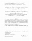 Research paper thumbnail of Development and validation of time-series synthesizers of rain attenuation for Ka-band andQ/V-band satellite communication systems