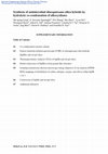 Research paper thumbnail of Synthesis of antimicrobial silsesquioxane–silica hybrids by hydrolytic co-condensation of alkoxysilanes