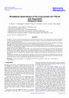 Research paper thumbnail of Broadband observations of the X-ray burster 4U1705-44 withBeppoSAX