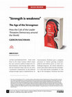 Research paper thumbnail of The Age of the Strong Man - Book review