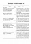 Research paper thumbnail of Long-term forest fire retardants: a review of quality, effectiveness, application and environmental considerations