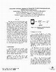 Research paper thumbnail of Automated Schematic Mapping for MobileGIS: Technical developments and Human Factors requirements