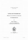 Research paper thumbnail of LIVRES DES PATRIARCHES: Édition des textes, traduction et commentaire I. Testament de Lévi par Józef T. MILIK (†), rédigé par Henryk DRAWNEL SDB. Introduction par Henryk DRAWNEL SDB