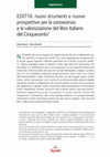 Research paper thumbnail of EDIT16: nuovi strumenti e nuove prospettive per la conoscenza e la valorizzazione del libro italiano del Cinquecento