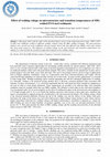 Research paper thumbnail of Effect of Welding Voltage on Microstructure and Transition Temperatures of Mig Welded en 8 Steel Weldments