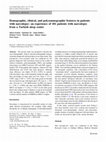 Research paper thumbnail of Demographic, clinical, and polysomnographic features in patients with narcolepsy: an experience of 181 patients with narcolepsy from a Turkish sleep center