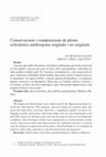 Research paper thumbnail of Conservacions i composicions de ploms eclesiàstics mallorquins originals i no originals (coauthor with Jeroni Orell Jaquotot)