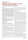 Research paper thumbnail of Magnesium Sulfate: Fetal Neuroprotective Role in Reducing the Risk of Cerebral Palsy