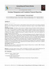 Research paper thumbnail of Earnings Management and Fraudulent Financial Reporting