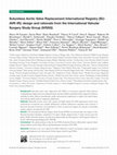 Research paper thumbnail of Sutureless Aortic Valve Replacement International Registry (SU-AVR-IR): design and rationale from the International Valvular Surgery Study Group (IVSSG)