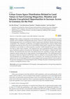 Research paper thumbnail of Urban Green Space Distribution Related to Land Values in Fast-Growing Megacities, Mumbai and Jakarta–Unexploited Opportunities to Increase Access to Greenery for the Poor