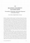 Research paper thumbnail of Gibbons, A. (2022) ‘Reading Celebrity Autofiction: Fictionality, Authorship and Reader Responses in Narrative Theory.’ In: Mäkelä, M. and Dawson, P. (eds). Routledge Companion to Narrative Theory. London; New York: Routledge, pp.313-325.