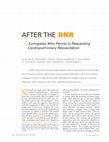 Research paper thumbnail of After the DNR: Surrogates Who Persist in Requesting Cardiopulmonary Resuscitation