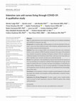 Research paper thumbnail of Intensive care unit nurses living through COVID‐19: A qualitative study