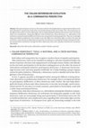 Research paper thumbnail of The Italian Referendum Evolution in a Comparative Perspective