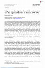 Research paper thumbnail of "Algiers and the Algerian Desert": Decolonization and the Regional Question in France, 1958-1962