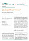 Research paper thumbnail of In vivo imaging tools for functional assessment of biomaterials implanted bone regeneration