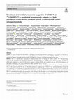 Research paper thumbnail of Prevalence of interstitial pneumonia suggestive of COVID-19 at 18F-FDG PET/CT in oncological asymptomatic patients in a high prevalence country during pandemic period: a national multi-centric retrospective study