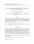 Research paper thumbnail of Disturbance attenuation by output feedback for linear systems subject to actuator saturation