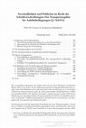 Research paper thumbnail of Verständlichkeit und Publizität im Recht der Schuldverschreibungen: Das Transparenzgebot für Anleihebedingungen (§ 3 SchVG)