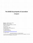 Research paper thumbnail of Instagram (The SAGE Encyclopedia of Journalism)