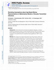 Research paper thumbnail of Revisiting assumptions about age-based mixing representations in mathematical models of sexually transmitted infections