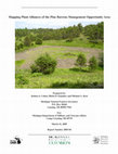 Research paper thumbnail of Mapping Plant Alliances of the Pine Barrens Management Opportunity Area