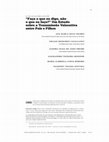 Research paper thumbnail of “Do What I Say, Not What I Do”? A Study of Value Transmission between Fathers/Mothers and Children