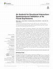 Research paper thumbnail of An Android for Emotional Interaction: Spatiotemporal Validation of Its Facial Expressions