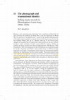 Research paper thumbnail of The Phonograph and Transnational Identity: Selling Music Records in Philadelphia’s Little Italy, 1900s-1920s.