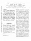 Research paper thumbnail of Scaling of horizontal and vertical fixational eye movements