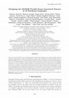 Research paper thumbnail of Designing the ELEXIS Parallel Sense-Annotated Dataset in 10 European Languages