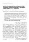 Research paper thumbnail of Double-Viewing-Position Single-Particle Inductively Coupled Plasma-Atomic Emission Spectrometry for the Selection of ICP Sampling Position in SP-ICP Measurements