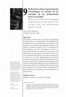 Research paper thumbnail of Reflexiones sobre la aproximación metodológica al estudio de las actitudes de los profesionales frente al suicidio