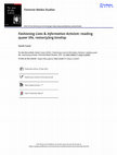 Research paper thumbnail of Fashioning Lives and Information Activism: reading queer life, restor(y)ing kinship