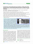 Research paper thumbnail of Solvothermal, Chloroalkoxide-based Synthesis of Monoclinic WO3 Quantum Dots and Gas-Sensing Enhancement by Surface Oxygen Vacancies