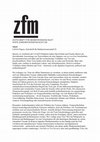 Research paper thumbnail of Call for Papers: Test (Zeitschrift für Medienwissenschaft 29, Herbst 2023)