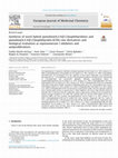 Research paper thumbnail of Synthesis of novel hybrid quinolino[4,3-b][1,5]naphthyridines and quinolino[4,3-b][1,5]naphthyridin-6(5H)-one derivatives and biological evaluation as topoisomerase I inhibitors and antiproliferatives