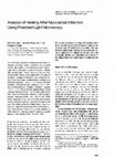 Research paper thumbnail of Analysis of healing after myocardial infarction using polarized light microscopy