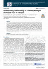 Research paper thumbnail of Underfunding, the Challenge of Federally Managed Protected Areas of Ethiopia