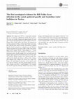 Research paper thumbnail of The first serological evidence for Rift Valley fever infection in the camel, goitered gazelle and Anatolian water buffaloes in Turkey