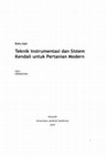 Research paper thumbnail of Teknik Instrumentasi dan Sistem Kendali untuk Pertanian Modern