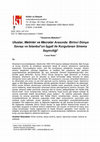 Research paper thumbnail of Uluslar, Metinler ve Mecralar Arasında: Birinci Dünya
Savaşı ve İstanbul’un İşgali ile Kurgulanan Sinema
Seyirciliği/Among Nations, Texts and Media: Spectatorship, World War I and the Occupation of Istanbul