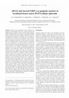 Research paper thumbnail of γH2AX and cleaved PARP-1 as apoptotic markers in irradiated breast cancer BT474 cellular spheroids