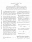 Research paper thumbnail of How statistical are quantum states?