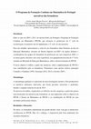 Research paper thumbnail of O programa de formação contínua em matemática de Portugal: narrativas das formadoras